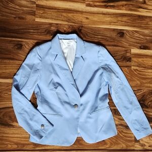 Bar III Size 8 Blazer - Powder Blue